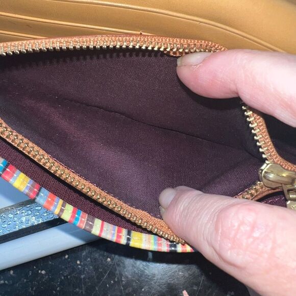 Paul Smith Long Wallet Multi Stripes Luxury Leather - Picture 8 of 15